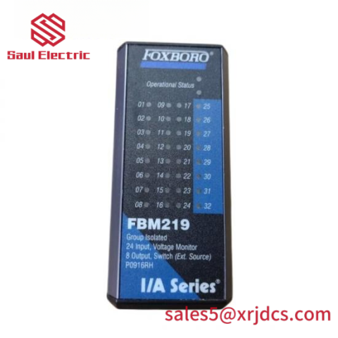 FOXBORO FBM219 RH916RH - High-Performance Control Module for Industrial Automation Systems