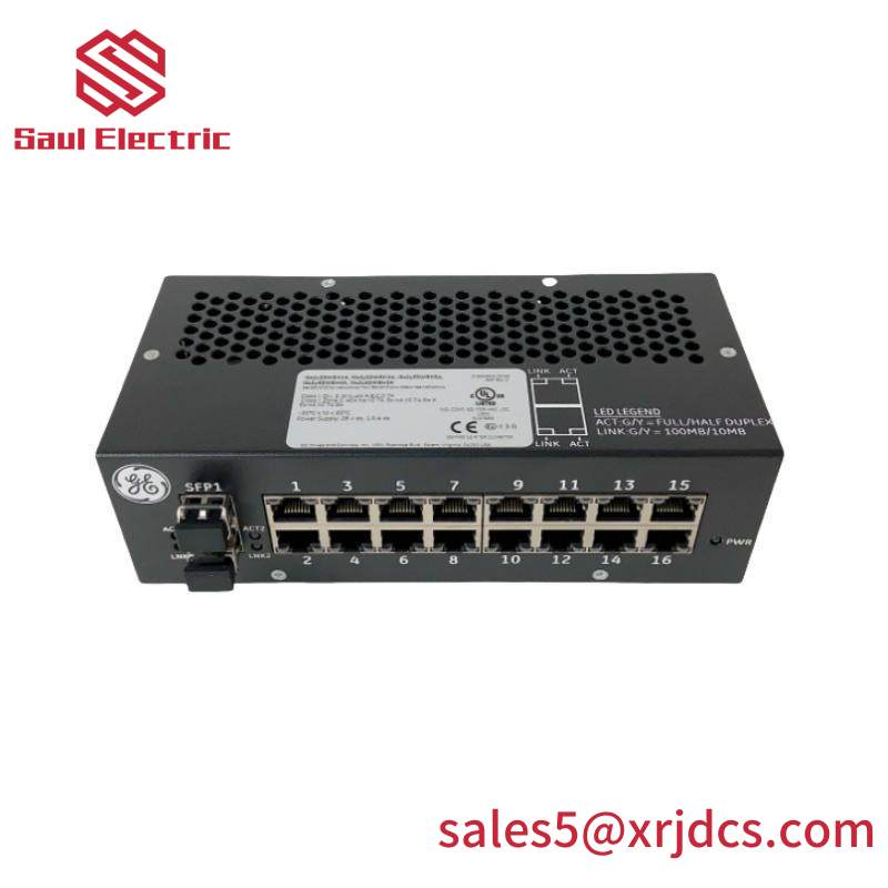 ge_is420eswbh2a.jpg GE IS420ESWBH2A - High-Performance Industrial Ethernet Switch for Mark VIe Systems