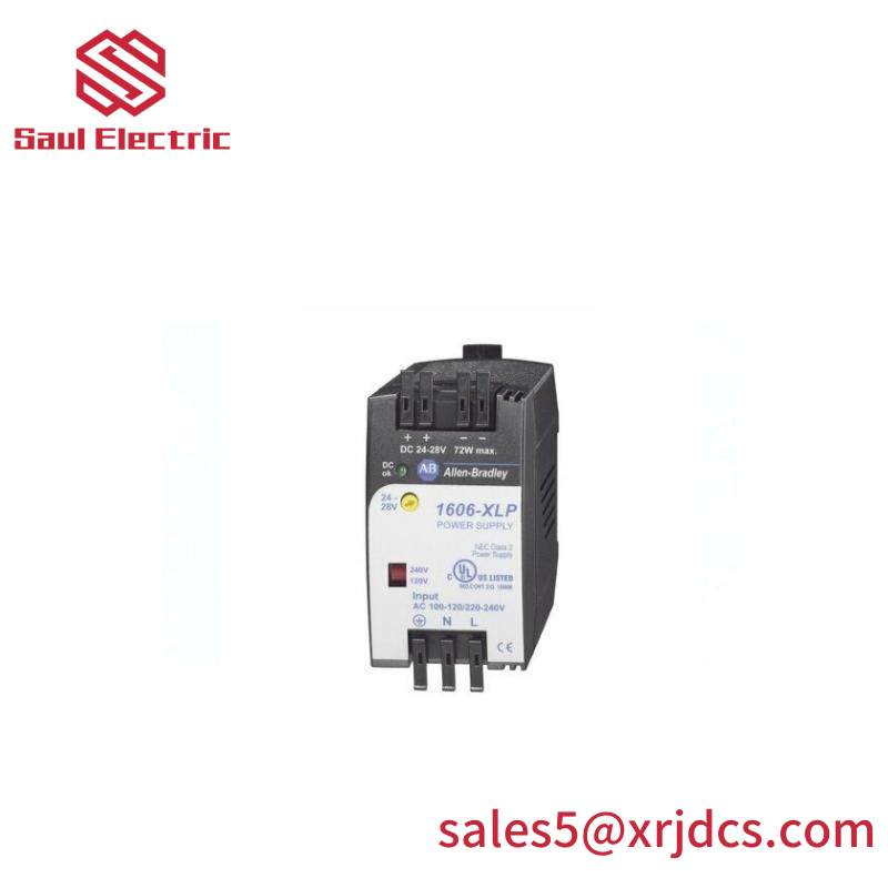 1606-xlp72e_power_supply.jpg ABB AB 1606-XLP72E Power Supply Module, Industrial Control System Component