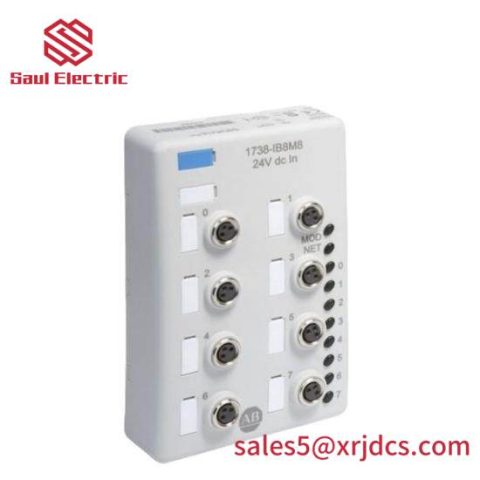 Rockwell Automation 1738IB8M8 Safety I/O Module, Industrial Control, Safety Electronics