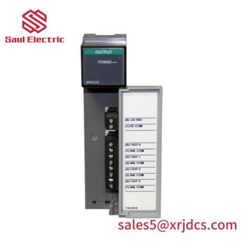 Allen-Bradley 1746-NOI4I: 4-Channel Analog Output Module, Industrial Control, Electronics