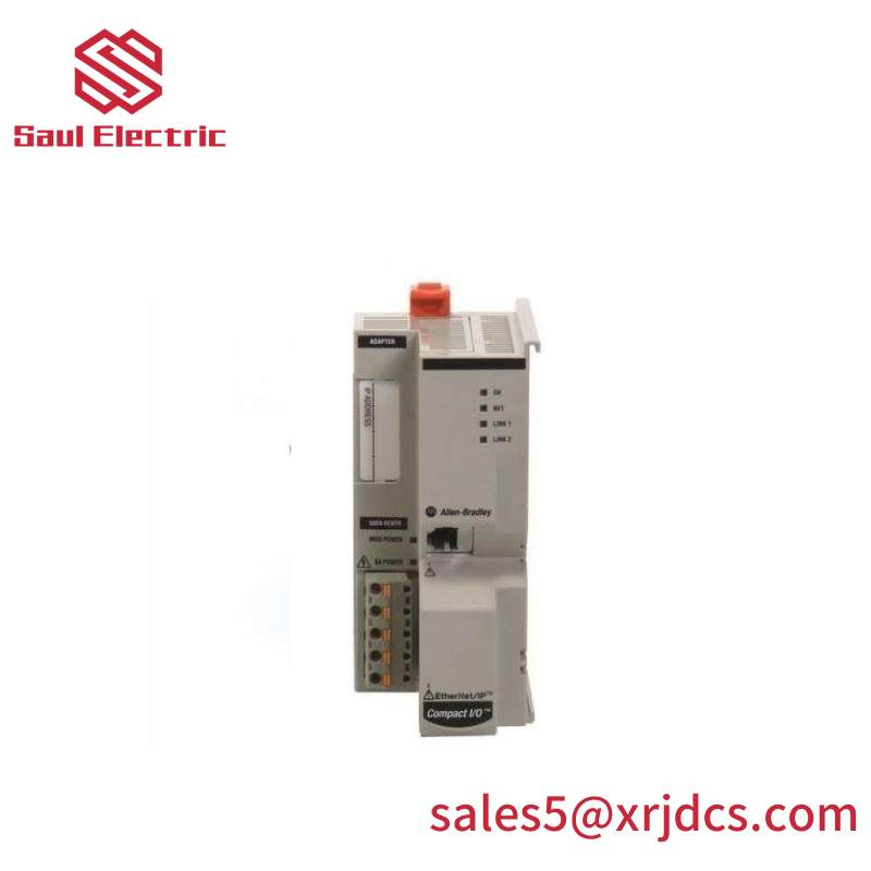 5069-aentr_i_o_adapter_module.jpg Allen-Bradley AB 5069-AENTR Ethernet I/P Adapter Module