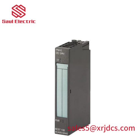 SIEMENS 6ES7138-4CA50-0AB0 - PM-E Power Modules for Industrial Control