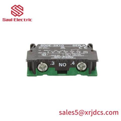 Rockwell Automation 800E-3X10 Contact Block, Industrial Control Systems, Electronics