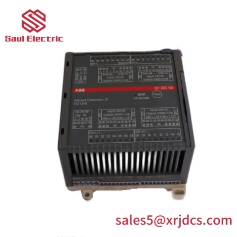 ABB 07DC92 - Advanced Digital I/O Module, Industrial Automation