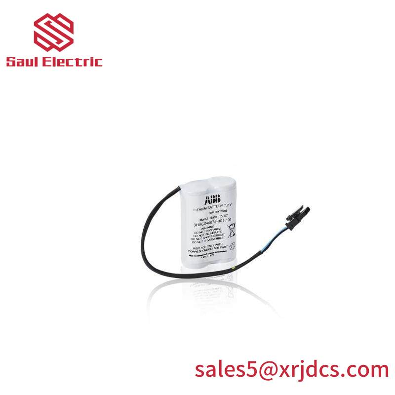abb_3hac044075-001_smb_battery_for_abb_robot_cpu.jpg ABB 3HAC044075-001 SMB Battery for ABB Robot CPU: Powering Robotic Operations Efficiently