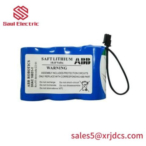 ABB 3HAC16831-1 10.8V,3HAC13150-1 Battery Pack, Advanced Power Solution for Industrial Automation