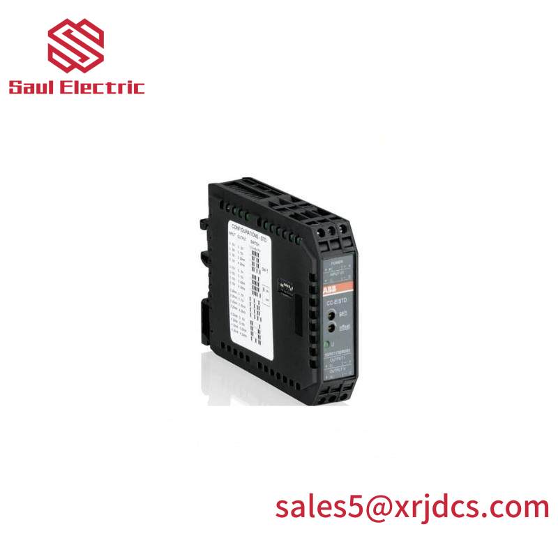 abb_cc-e_std_1svr011700r0000_signal_converter.jpg ABB Signal Converter, CC-E/STD, 1SVR011700R0000, Industrial Control Module