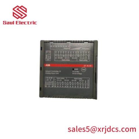 ABB GJR5251600R0202 - 07AI91 Analog I/O Module, Precision Control & Monitoring Solution