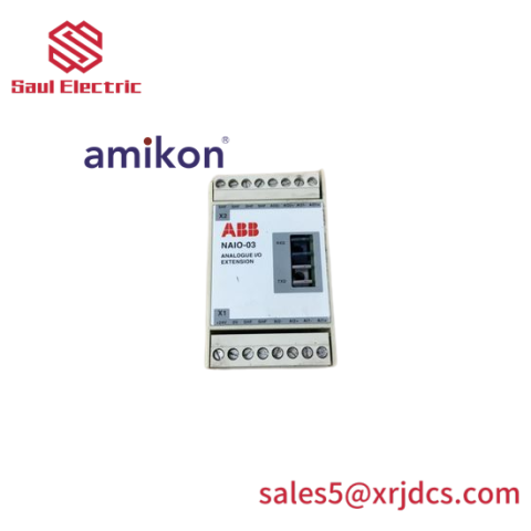 ABB NAIO-03 Analog I/O Extension Board for Industrial Control Systems