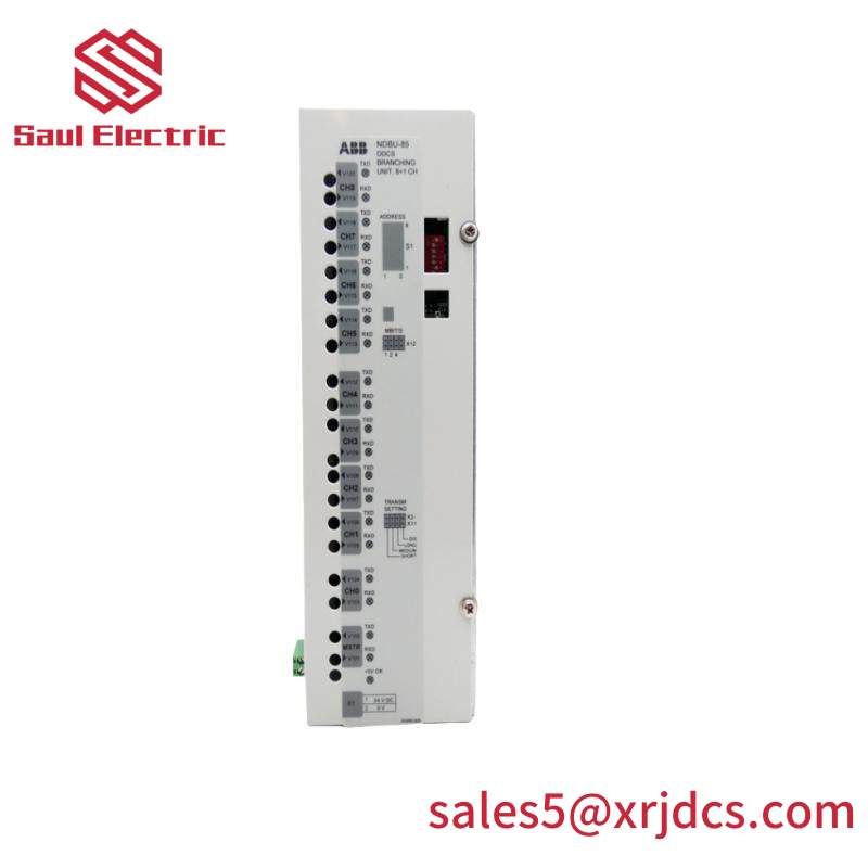 abb_ndbu-85_ddcs_branching_unit.jpg ABB DAI04: Advanced I/O Module for Industrial Automation, Precision Control in Manufacturing Processes