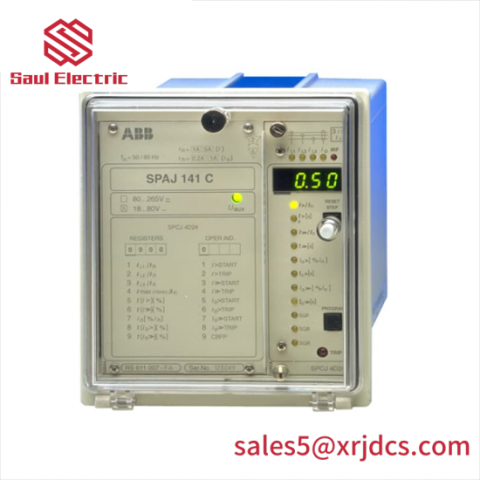 ABB SPAJ 141C RS611007-AA Earth-fault Relay: Precision Protection for Critical Applications