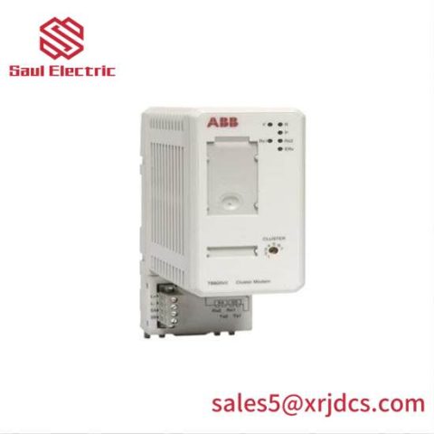 ABB TB820V2 Modulebus Cluster Modem, High-Speed Communication for Industrial Automation