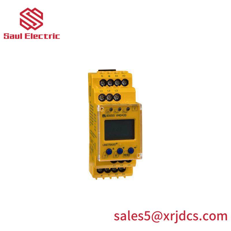 bender_vmd420-d-2_relay.jpg BENDER VMD420-D-2 RELAY - Advanced Control Module, Precision Engineering for Industrial Applications