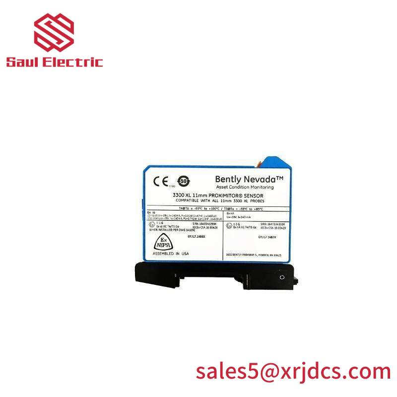 Bently Nevada 330780-X1-CN Proximity Sensor | Advanced Proximitor for Industrial Control Systems