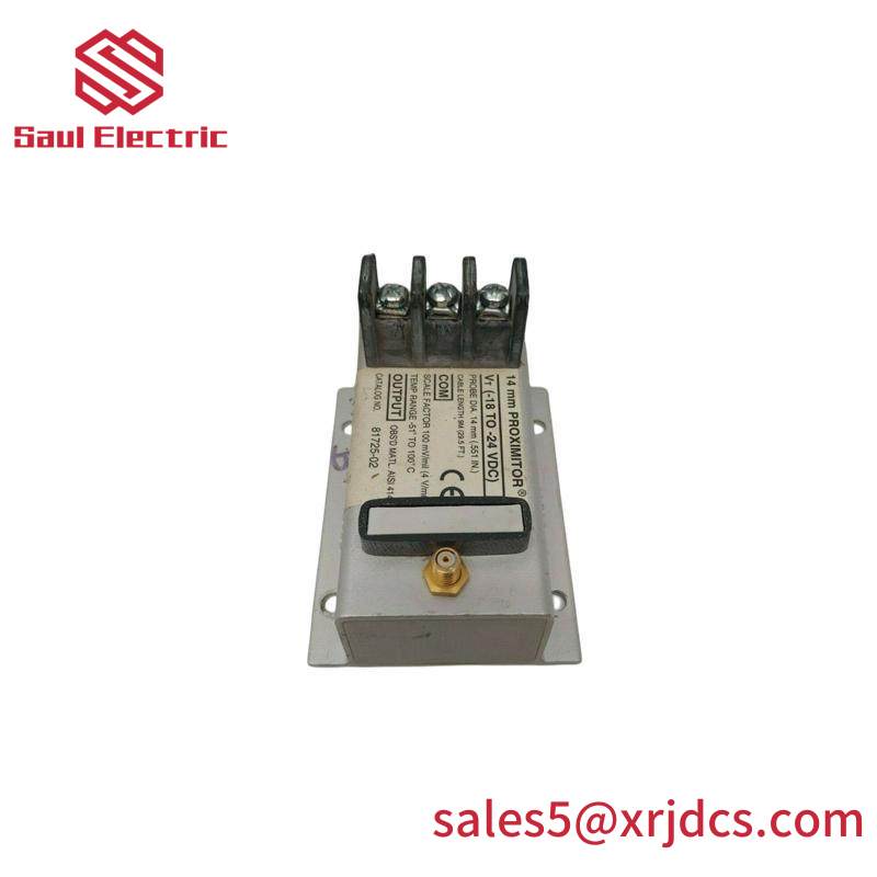 bently_nevada_3500_90_proximitor.jpg Bently Nevada 3500/90 Proximitor - Precision Monitoring System for Industrial Automation