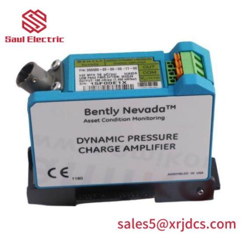 Bently Nevada 350500-00-00-00-11-00 Dynamic Pressure Charge Amplifier; Bently-Nevada