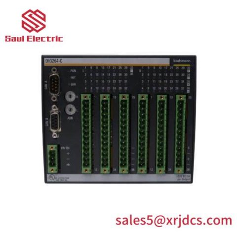 Bachmann DIO264-C: Comprehensive Digital Input/Output Module for Industrial Control Solutions