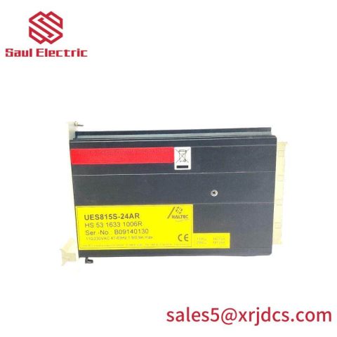 Emerson Epro UES815S Power Supply Module, Industrial Control Systems