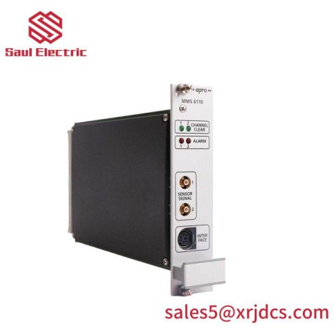 EPRO MMS6110 PLC Power Supply, EPRO Type Designation: PLC, Relative Rotor Vibration Monitor