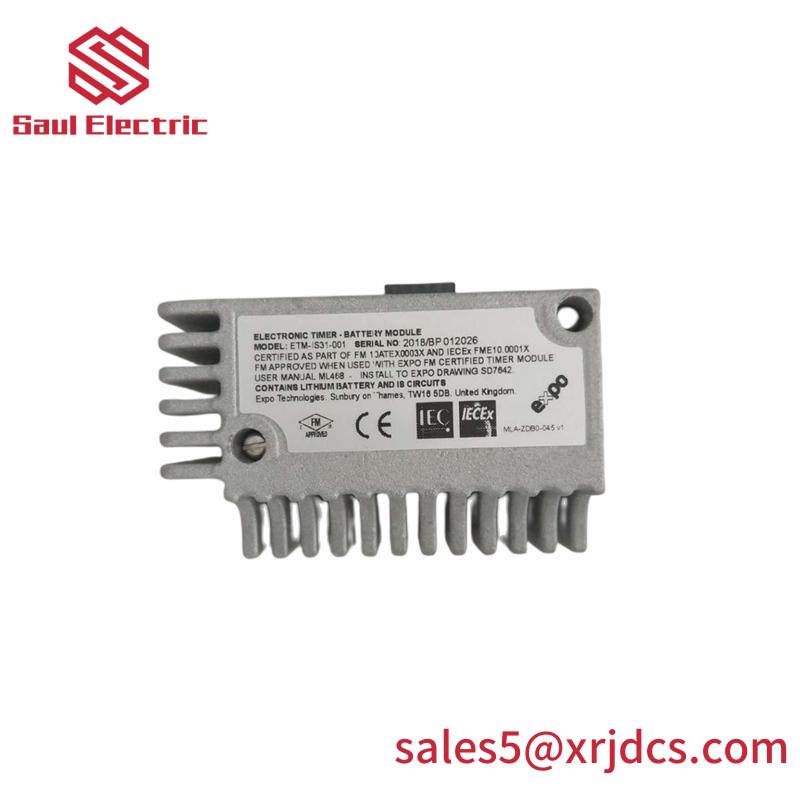 expo_etm-is31-001_battery_module.jpg Expo ETM-IS31-001 Battery Module: High-Power Solution for Industrial Controls