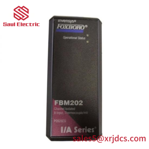FOXBORO AD908AC FBM202 I/A Series DCS Module: Advanced Control for Industrial Automation
