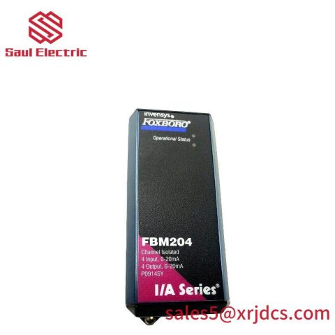 Foxboro FBM204 Interface Module: Reliable Communication in Industrial Automation