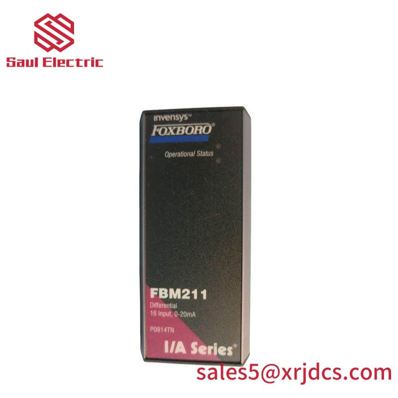 foxboro_fbm211-1.jpg FOXBORO FBM211 RH914TN - High-Precision Control Module