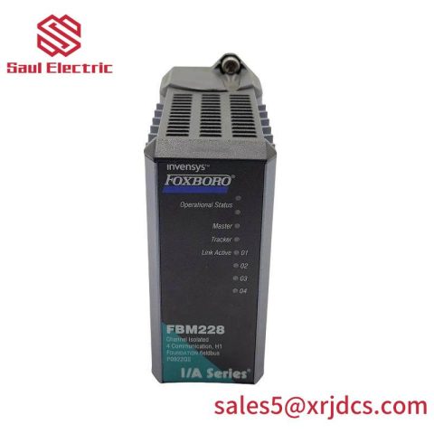 Foxboro FBM228 P0922QS Fieldbus Module: Efficient 4-Port Communication Solution