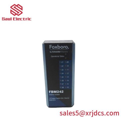 FOXBORO FBM242 RH916TA - Channel Isolated 16-Output Switch, Precision Control & Safety