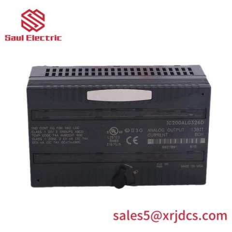 GE FANUC IC200ALG326B: Advanced Programmable Logic Controller Module