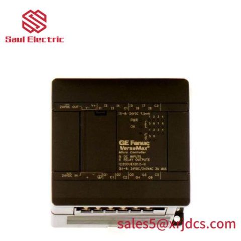 GE Fanuc IC200UDR120 Versamax PLC: Industrial Control Excellence