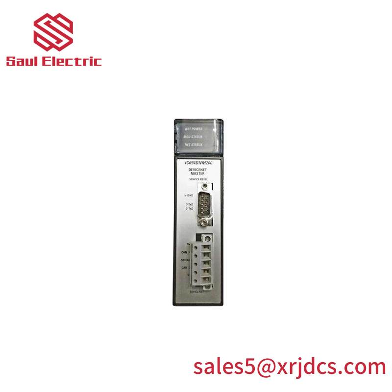 ge_ic694dnm200_devicenet_master_module.jpg GE IC694DNM200: DeviceNet Master Module, High-Performance Control Solution
