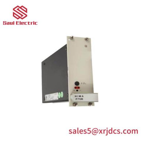HIMA F7126 Power Supply Module for Industrial Control Systems