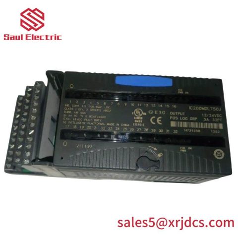 GE IC200MDL750J: Advanced VersaMax Output Module for Industrial Automation