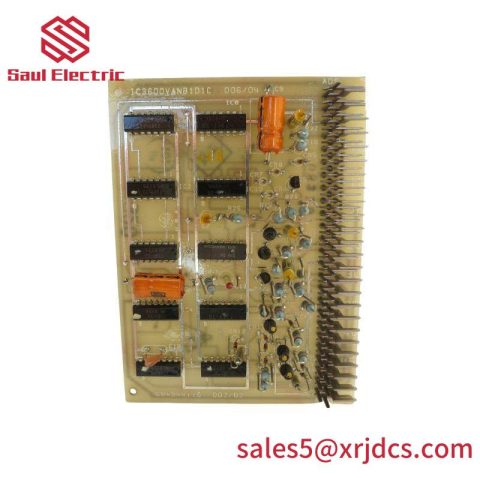 GE IC3600VANB1D1C: Advanced Control PLC Annunciator Board for Industrial Automation