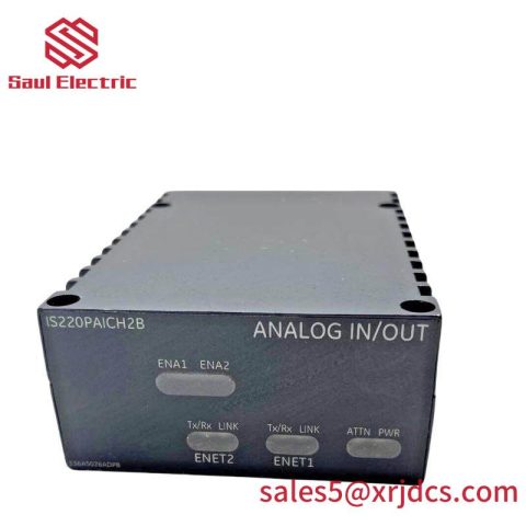 GE IS220PAICH2B - High-Performance Analog Input/Output Module with 200 mA Current Capability
