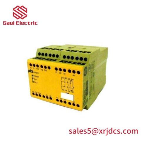 PILZ 680003 4869L4 - Compact Safety Relay Module for Industrial Automation