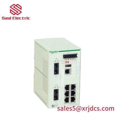 Schneider Electric TCSESM083F2CU0 Switch, 8 Ports: Industry Standard Networking Innovation