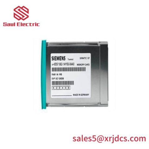 Siemens RAM Memory Card 6ES7952-1AS00-0AA0 for Industrial Control, 64MB