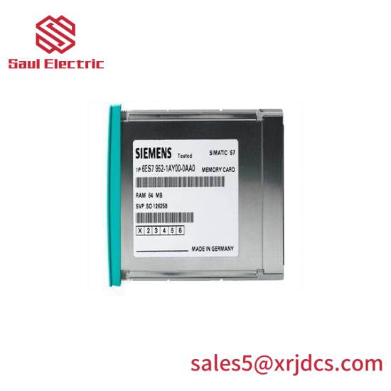 siemens_6es7952-1as00-0aa0_ram_memory_card.jpg Siemens RAM Memory Card 6ES7952-1AS00-0AA0 for Industrial Control, 64MB