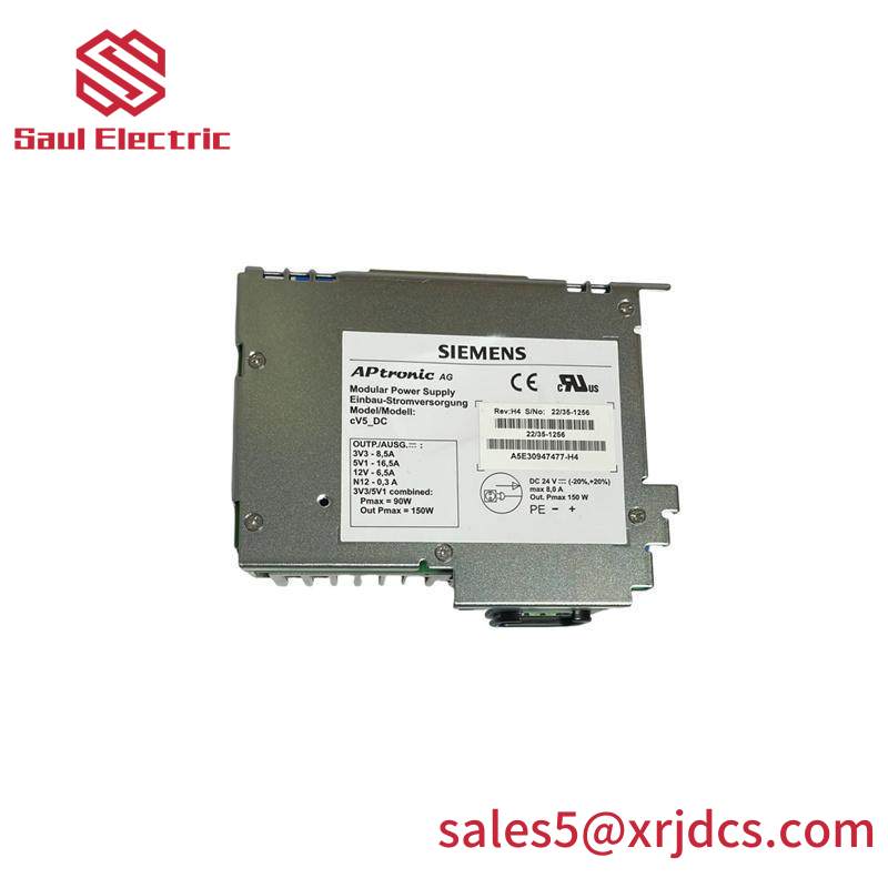 siemens_a5e30947477-h4_power_supply.jpg Siemens A5E30947477-H4 Industrial Power Supply Module