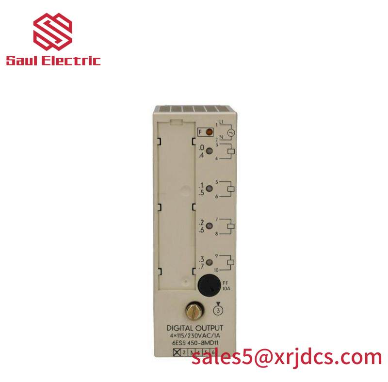 6es5450-8md11_siemens_digital_output_module.jpg SIEMENS SIMATIC 450 Digital Output Module, for S5-90U/-95U/-100U ET 100U