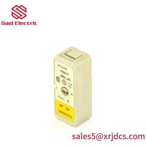 SIEMENS 6ES5498-1AA11 Analog Input SubModule for Industrial Control Systems