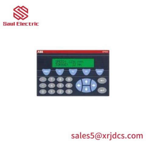 ABB CP502 RS232 Control Panel - A Programmable Panel for Enhanced Industrial Automation