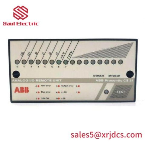 ABB ICSM06A6 Analog I/O Remote Unit; ABB Manufacturing