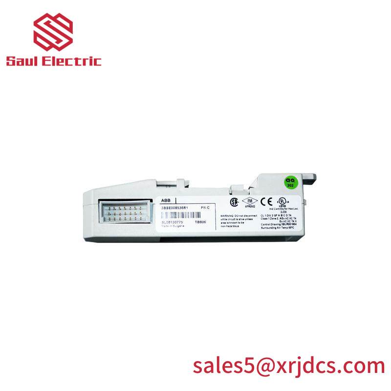 abb_tb806_3bse008536r1_bus_inlet.jpg ABB TB806 3BSE008536R1 Bus Inlet - Advanced Industrial Bus Connection Module