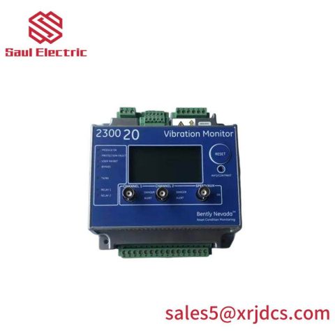 Bently Nevada 2300/20-00 Vibration Monitor: High-Frequency, Reliable Condition Monitoring Solution