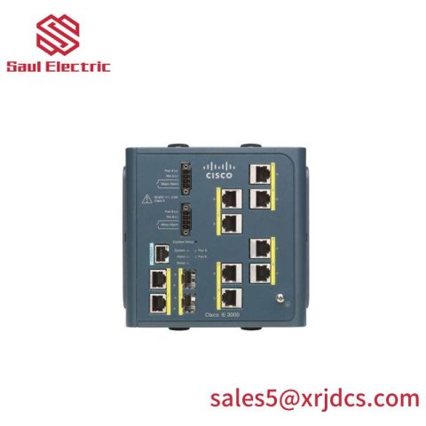 Cisco IE-3000-8TC Industrial Ethernet Switch, High Performance, Robust Design