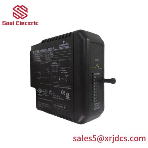 Emerson KJ3201X1-BA1 | 12P2535X042 | DI Module | 8-Channel | 24 VDC | Dry Contact